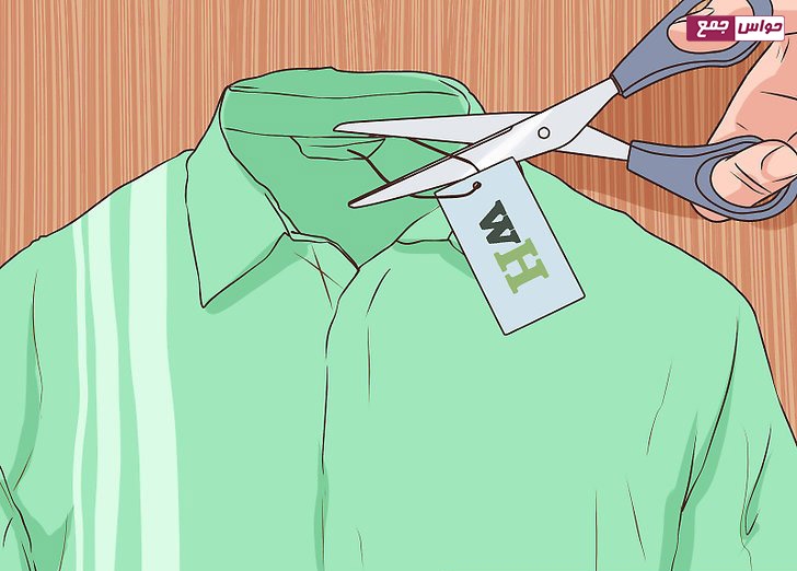 جداسازی برچسب لباس در شستشوی لباس