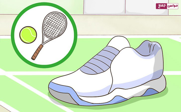 انتخاب کفش مخصوص تنیس مناسب با زمین بازی
